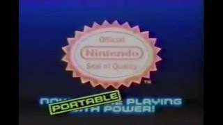 The First Game Boy TV Commercial 1989 -  Nintendo Game Boy