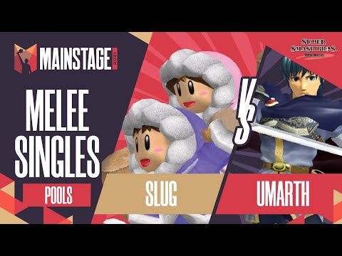 SluG vs Umarth - Melee Singles: Pools R2 - Mainstage 2021 | Ice Climbers vs Marth