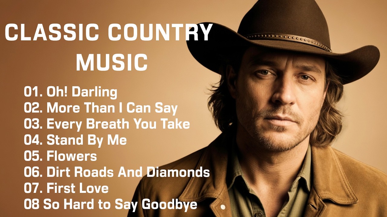 Oh! Darling, More Than I Can Say, Stand By Me – Classic Country Music Timeless 60s, 70s, 80s