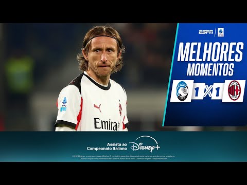 Gols e lances de Atalanta x Milan