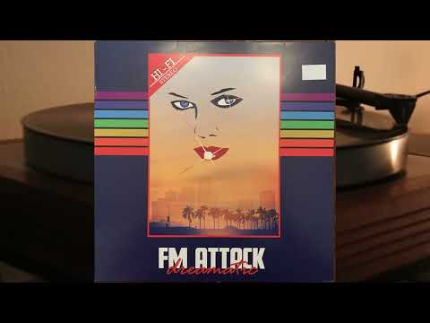 FM Attack - Dreamatic - vinyl lp album - Shawn Ward - Roland Jupiter 8, Moog Voyager, Linndrum