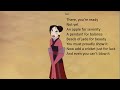 Honour To Us All Mulan 1998 Lyrics