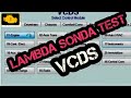 LAMBDA SONDA TEST VCDS