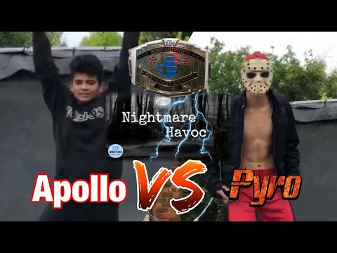 ETW Nightmare Havoc Part 1! Pyro vs Apollo for the Intercontinental Championship!