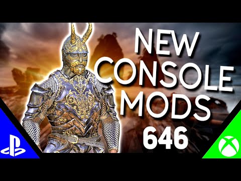 Skyrim Special Edition: ▶️5 BRAND NEW CONSOLE MODS◀️ #646 (PS4/XB1)