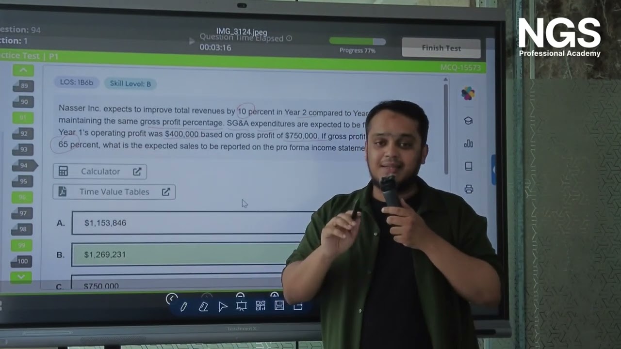 CMA US MCQ Doubt Session