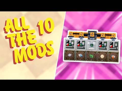 All The Mods 10 EP47 Crafting Large Advanced Motors & Blastproof Alloy in Modern Industrialization