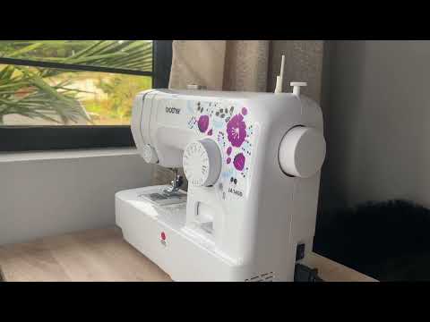 Quick way to thread a sewing machine || Brother JA1400