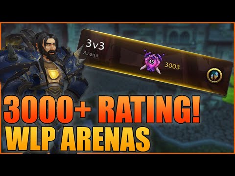 WE HIT 3000+ RATING! - Rank 1 Warrior 3v3 Arena as WLP to 3K+ (WoW BFA 8.3 Season 4)
