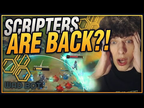 WHY IS LEAGUE OF LEGENDS FULL OF SCRIPTERS, RIOT DO SOMETHING