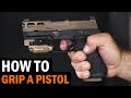 How To Grip A Pistol With Navy SEAL Mark Coch Cochiolo