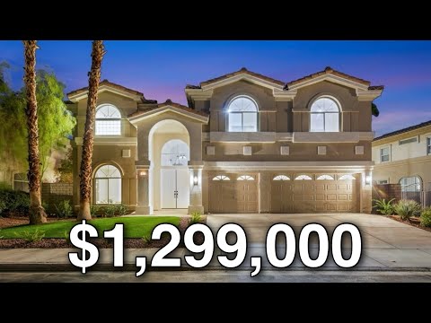 Inside a $1,299,000 Luxury Home for Sale in Henderson Nevada!