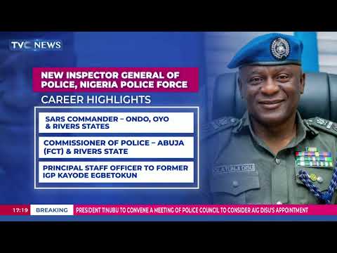 Pres Tinubu Appoints AIG Tunji Disu As Acting Inspector-General