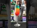 😱Viral Layer Cocktail🔥Sweet Rainbow🍸#cocktail #drink #trending #viral