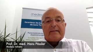 Prof. Dr. med. Hans Pässler - Medexo Initiator im Interview #4