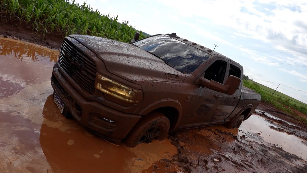 ATOLEI A DODGE RAM INDO PRA FAZENDA!!! 😭😭😭
