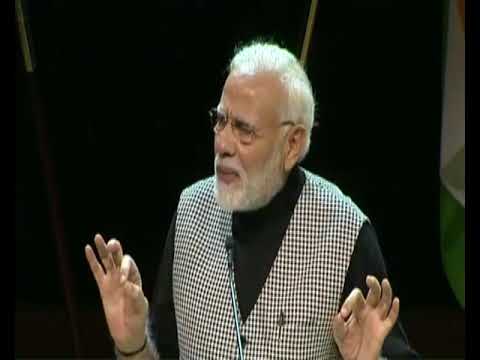PM Modi's speech at interacts with the Indian Diaspora, Stockholm University
