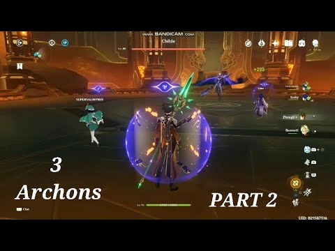 3 archons vs weekly bosses part 2