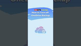 How to Turn off OneDrive Backup on Windows #onedrive