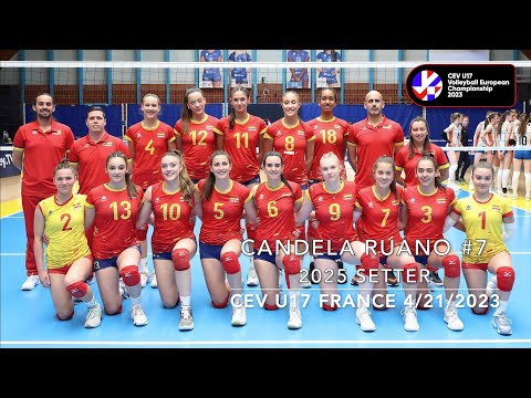 CANDELA RUANO - CEV U17 EUROPEAN CHAMPIONSHIP - 4/21/2023