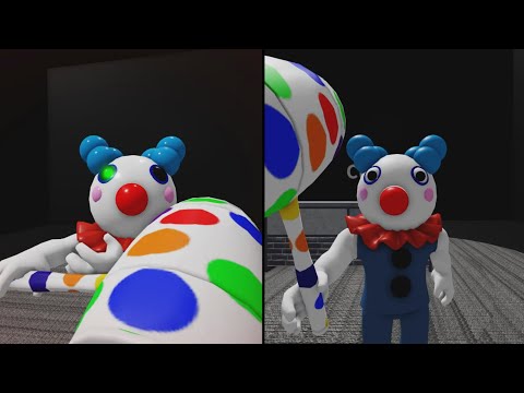 INFECTED CLOWNY VS NON-INFECTED CLOWNY! Roblox Piggy JUMPSCARE