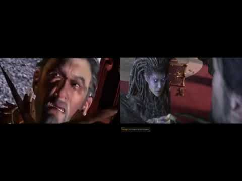SC2 HOTS - Ending cinematic comparison (Leaked vs Finished)