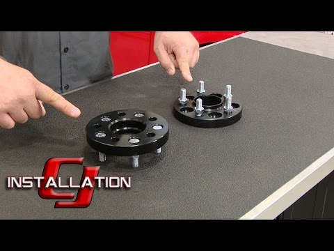 Focus ST Wheel Spacer Hub Centric 20mm Black Pair 2013-2018 Installation
