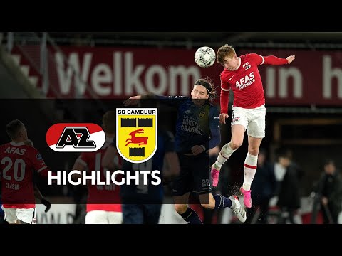 Highlights AZ - Cambuur | Eredivisie