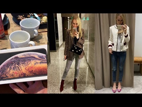 New IPhone X S Max | Autumn try on haul at Maje, Zara, Mango and Sandro