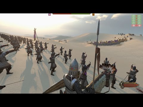 Empire vs Aserai – 2000 Men Desert War! | Mount & Blade 2: Bannerlord