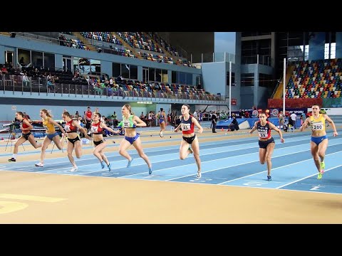 60m Women,  FINAL, Balkan Indoor U20 Championships, Istanbul TUR