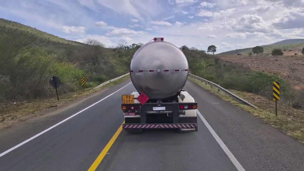 Tenho que parar,  fazer o quê...Trecho da 116 entre Irajuba e Jaguaquara BA. Episódio 567/24.