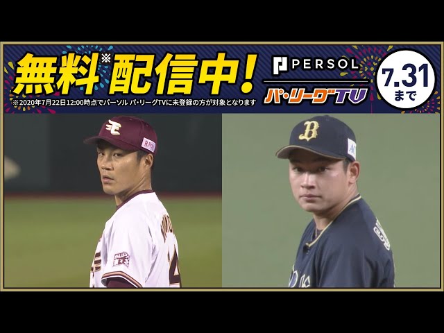 7/24【本日の初球】イーグルス・則本の投じる初球は？