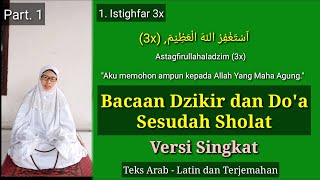 Download lagu Readings and Order of Dhikr or Wirid and Prayers After Prayer (short version) mp3