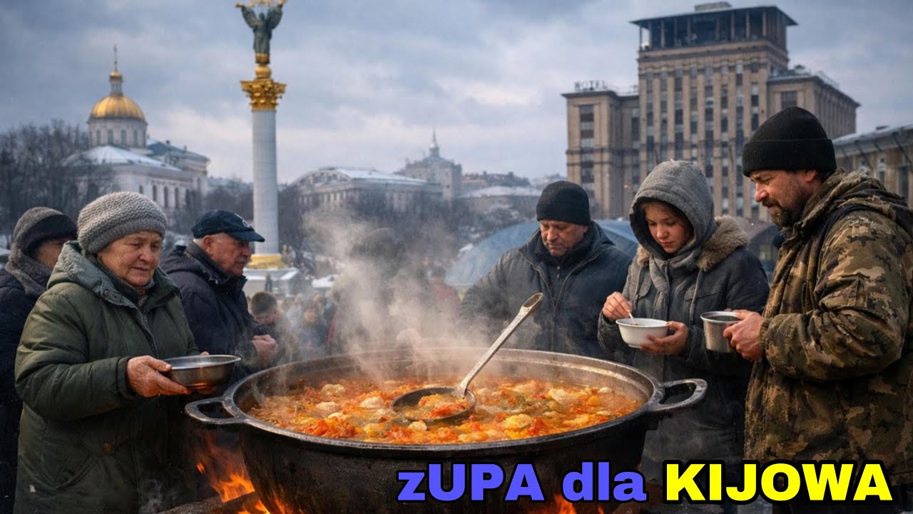 UKRAINA 🇺🇦 Ciepła zUPA dla KIJOWA Tak wygląda dziś pomoc!