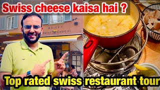 Trying Swiss Fondue in Zurich's Top Restaurant | Swiss National Dish