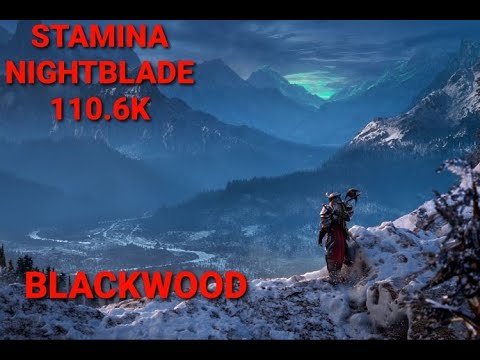 Stamina Nightblade - 110.6k - Blackwood - ESO - Elder Scrolls Online - PVE - Xbox NA