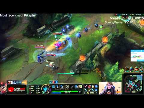 Kalista GamePlay - Sneaky as Kalista   Karma vs Lucian   Janna Bot