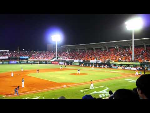CPBL台灣大賽G1_2012.10.13_M:L_8下_三振小破!!!