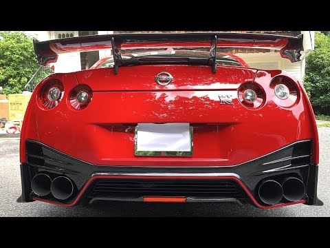Nissan GT-R R35 N-Tune Nismo Bumper, DEPO Headlights, JDM Diffuser & OEM Clear markers Review