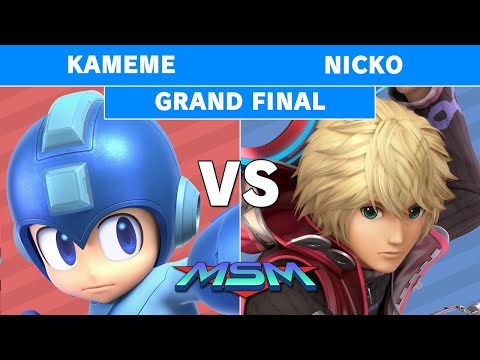 MSM 200 - Demise | Nicko (Shulk) vs R2G | Kameme (Megaman) Grand Finals - Smash Ultimate