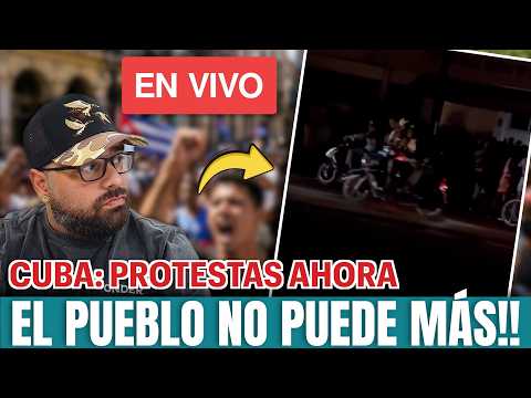 Cuba: Protestas Ahora Mismo En Las Calles De La Habana Contra El Régimen!