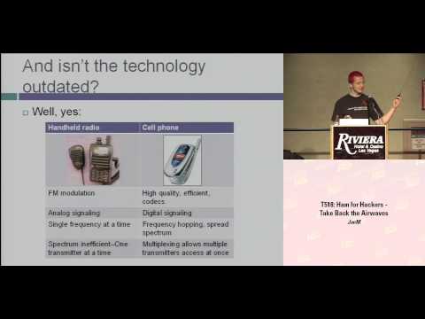 DEF CON 16 Hacking Conference Presentation By JonM - Ham for Hackers - Video and Slides