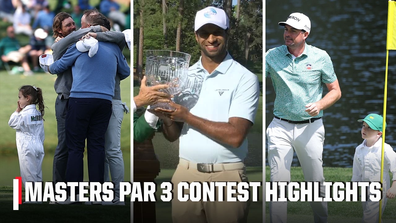 JT, Wyndham, Keegan & Fleetwood all make holes-in-one! 🚨 PAR 3 CONTEST HIGHLIGHTS 🔥 | The Masters