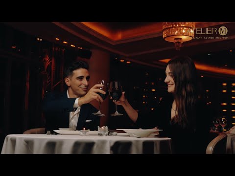 The Most Romantic Dinner in Dubai Marina!   |   Atelier M