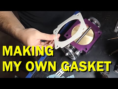 Making a Gasket for my Throttle Body - 2JZ to E46 Conversion