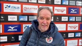 LE PAROLE DI MISTER MAURO ZIRONELLI AL TERMINE DI MESTRE-CJARLINS MUZANE