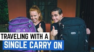 How We Travel Full Time with a Single Carry On