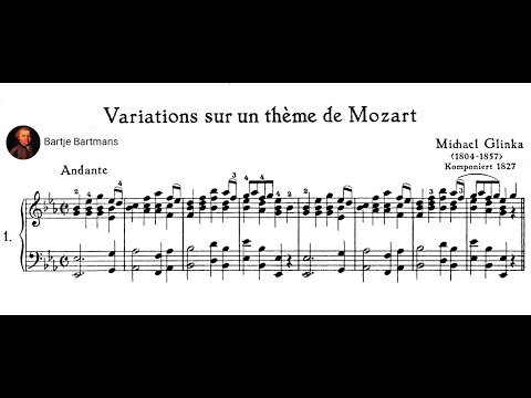Mikhail Glinka - Variations on a Theme by Mozart (1827)