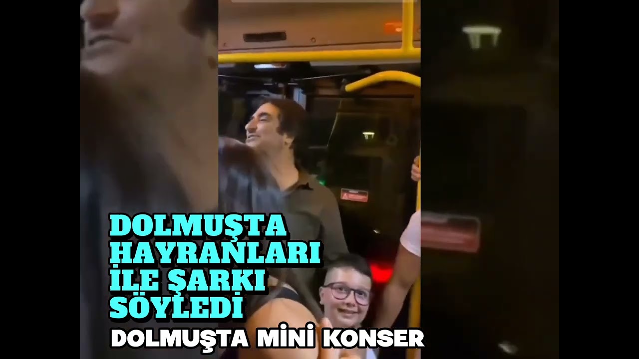 Mahsun Kırmızıgül'den Dolmuşta Mini Konser